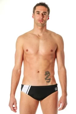 Maillot De Bain Homme Zerod Brief Smt Noir -Nagez à Votre Guise z3r0d 15swimming man training black 7
