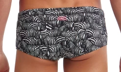 Maillot De Bain Funky Trunks Garçon Zebra Crossing Noir -Nagez à Votre Guise zebra crossing 5
